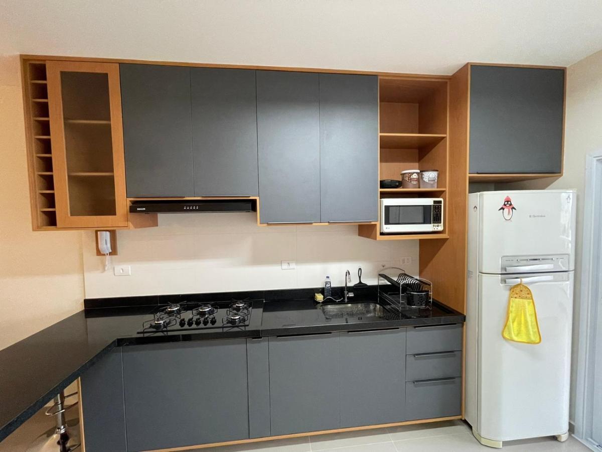 Apartmán Apartamento Com Piscina No Centro Ubatuba Exteriér fotografie